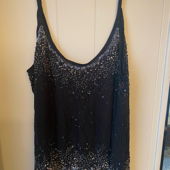 Zara Tops Zara Sequin Top Poshmark